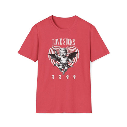 Love Bites Vampire Cupid Valentines Day Unisex T-Shirt - T - Generates