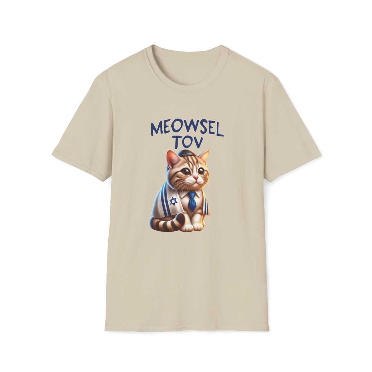 Meowsel Tov Hanukkah Unisex T-Shirt - T - Generates