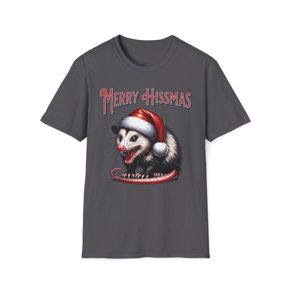 Merry Hissmas Possum Christmas Unisex Shirt - T - Generates