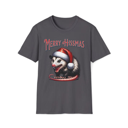 Merry Hissmas Possum Christmas Unisex Shirt - T - Generates