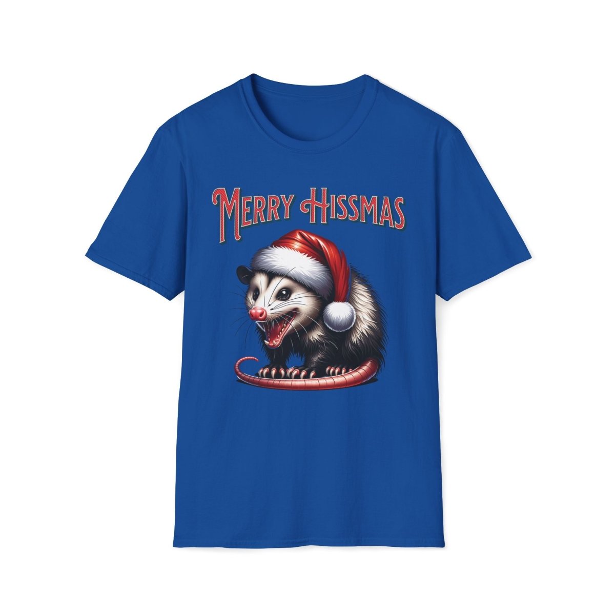Merry Hissmas Possum Christmas Unisex Shirt - T - Generates