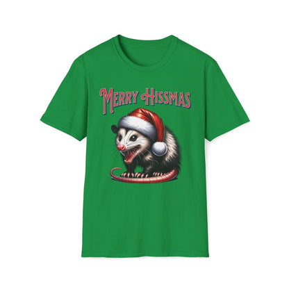 Merry Hissmas Possum Christmas Unisex Shirt - T - Generates