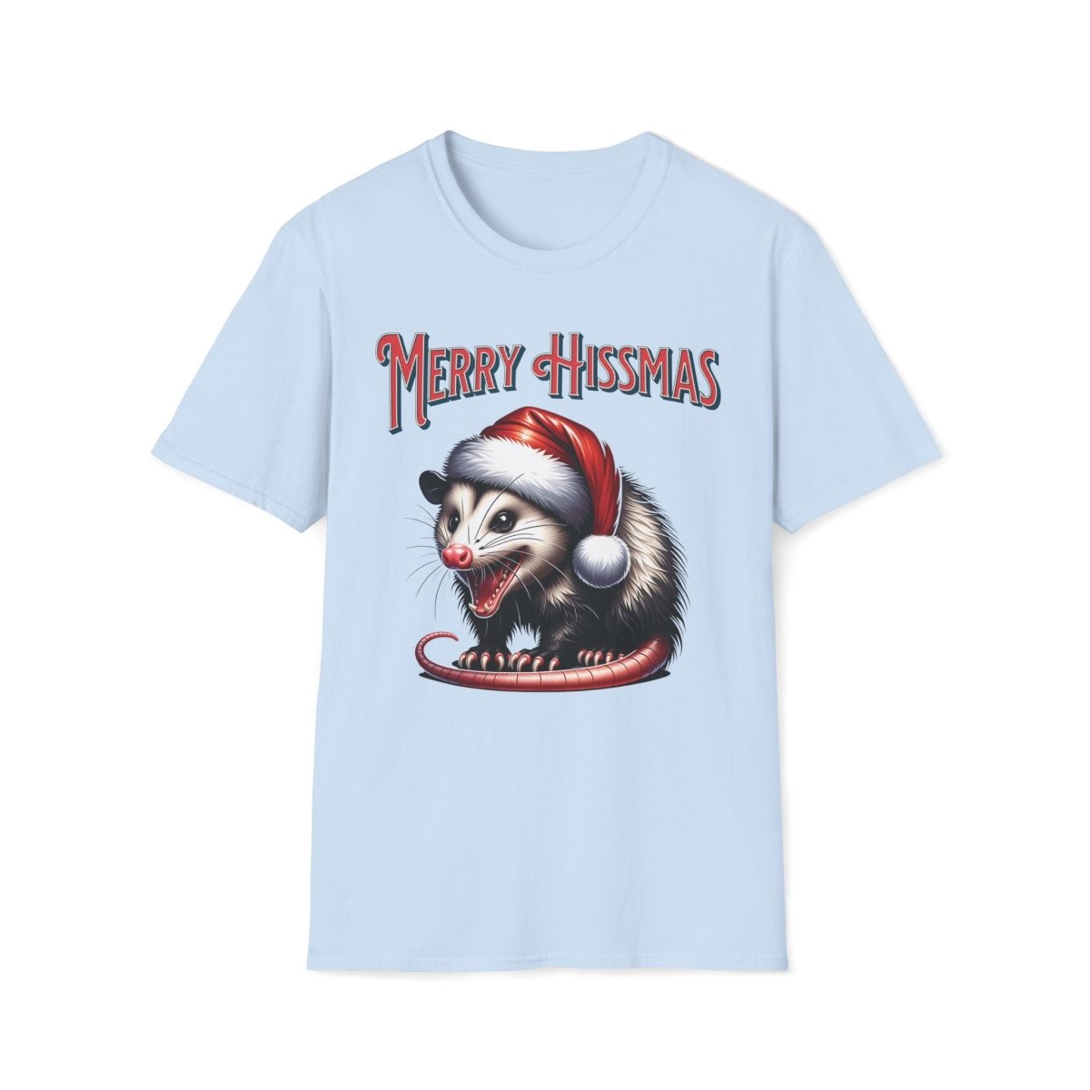 Merry Hissmas Possum Christmas Unisex Shirt - T - Generates