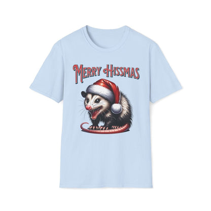 Merry Hissmas Possum Christmas Unisex Shirt - T - Generates
