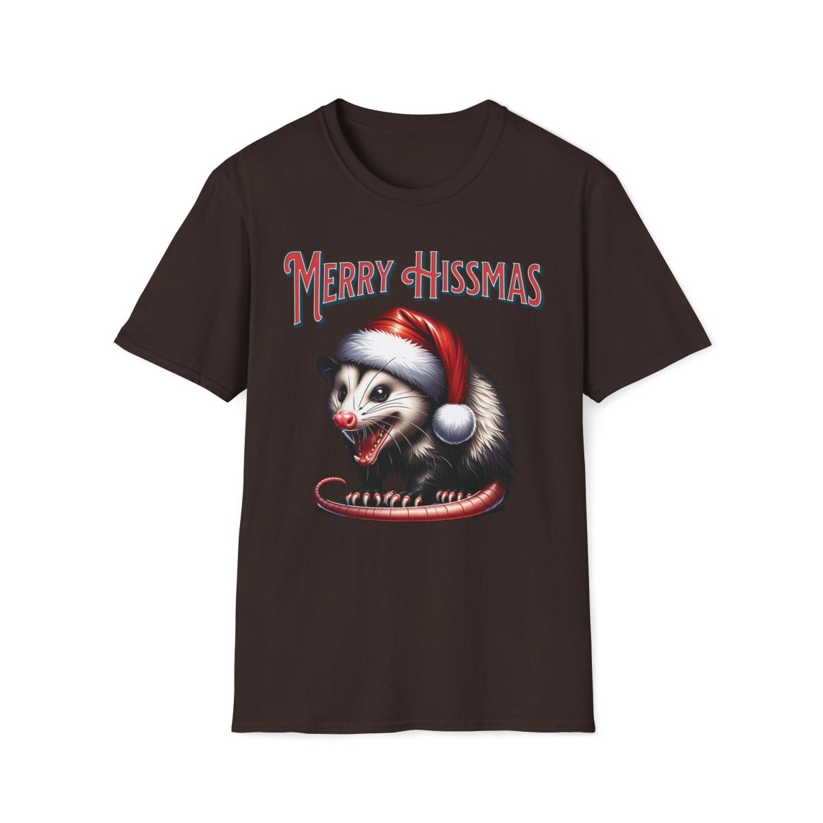 Merry Hissmas Possum Christmas Unisex Shirt - T - Generates