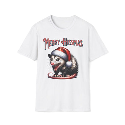 Merry Hissmas Possum Christmas Unisex Shirt - T - Generates