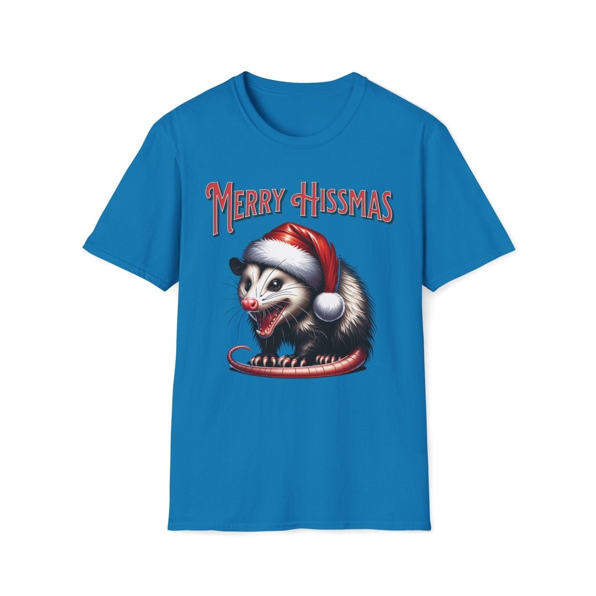 Merry Hissmas Possum Christmas Unisex Shirt - T - Generates