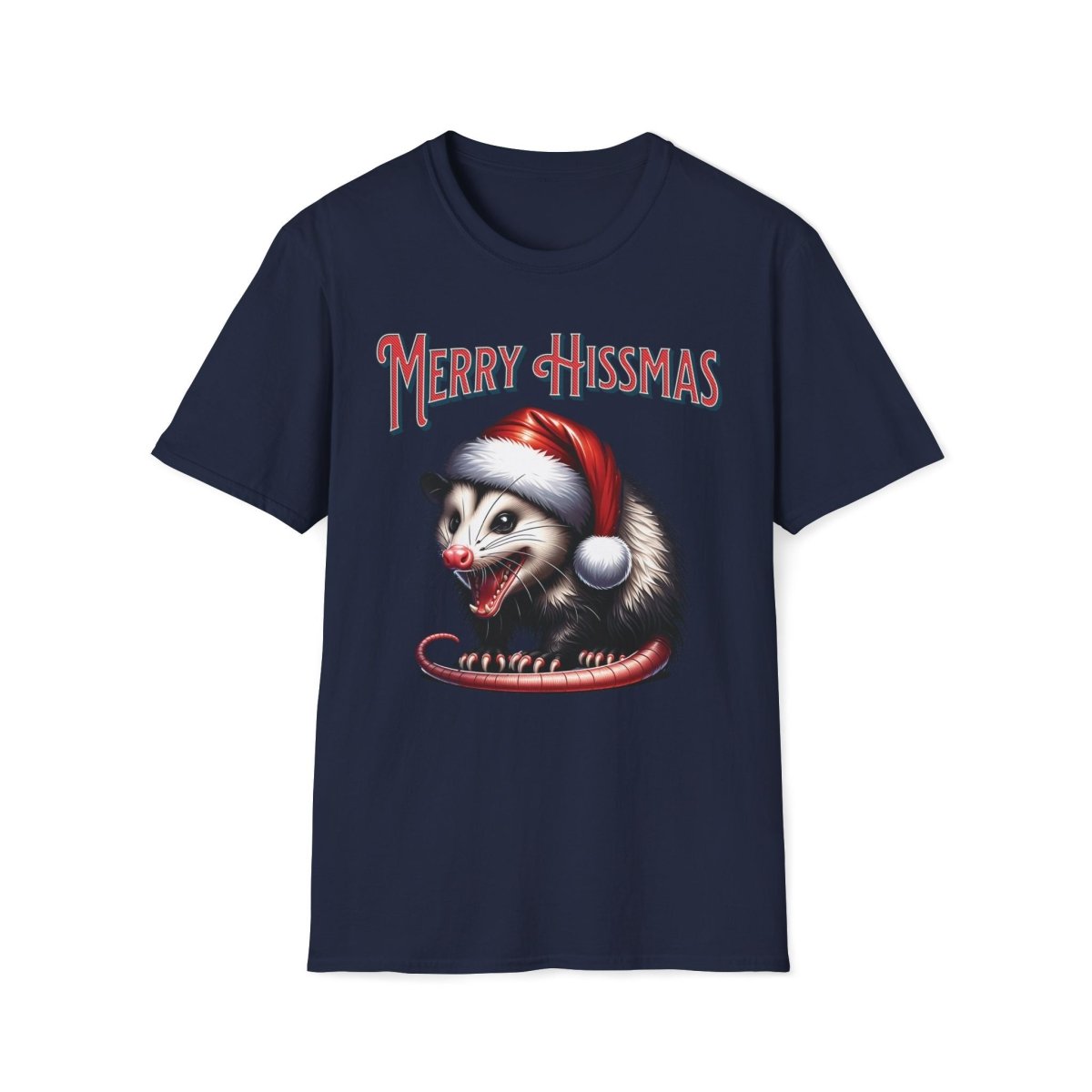Merry Hissmas Possum Christmas Unisex Shirt - T - Generates