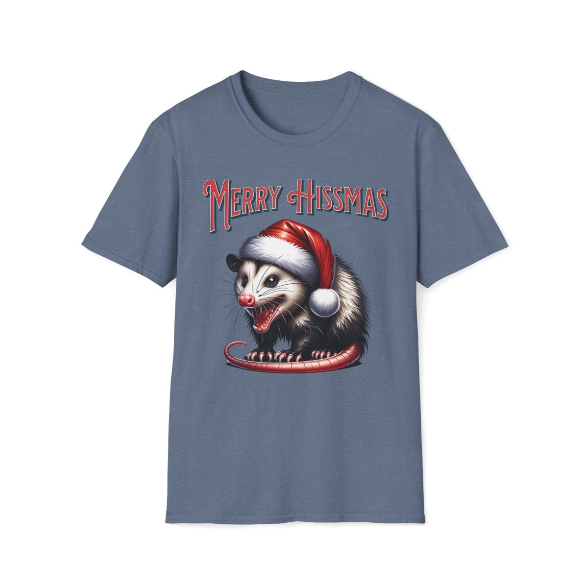 Merry Hissmas Possum Christmas Unisex Shirt - T - Generates