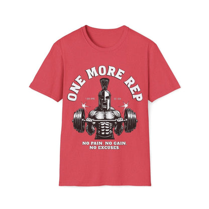 One More Rep Spartan Unisex T-Shirt - T - Generates