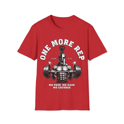 One More Rep Spartan Unisex T-Shirt - T - Generates