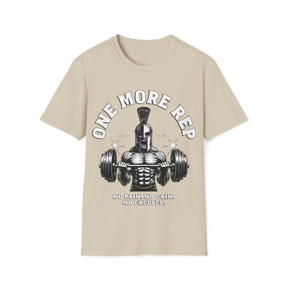 One More Rep Spartan Unisex T-Shirt - T - Generates