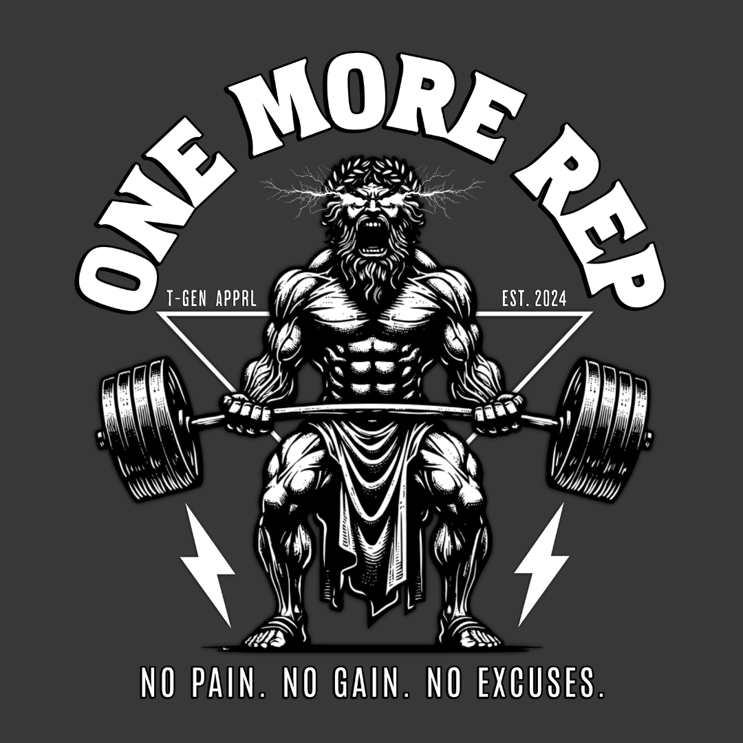 One More Rep Unisex T-Shirt - T - Generates