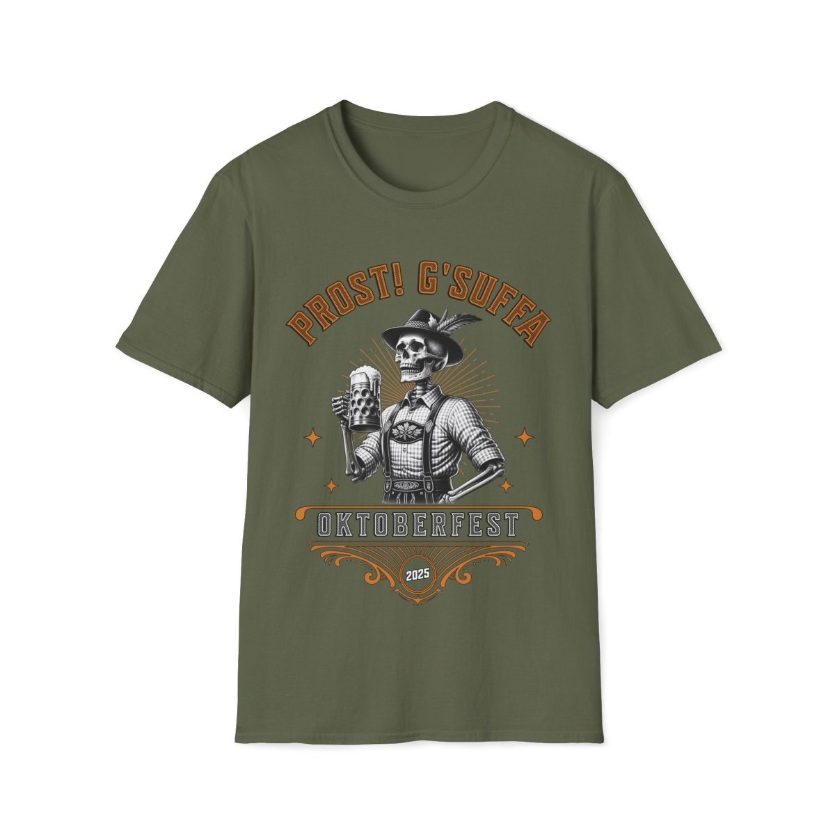 Prost G'Suffa (Cheers, Drink up!) Male Oktoberfest 2025 Unisex T-Shirt - T-Generates