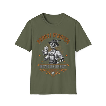 Prost G'Suffa (Cheers, Drink up!) Male Oktoberfest 2025 Unisex T-Shirt - T-Generates