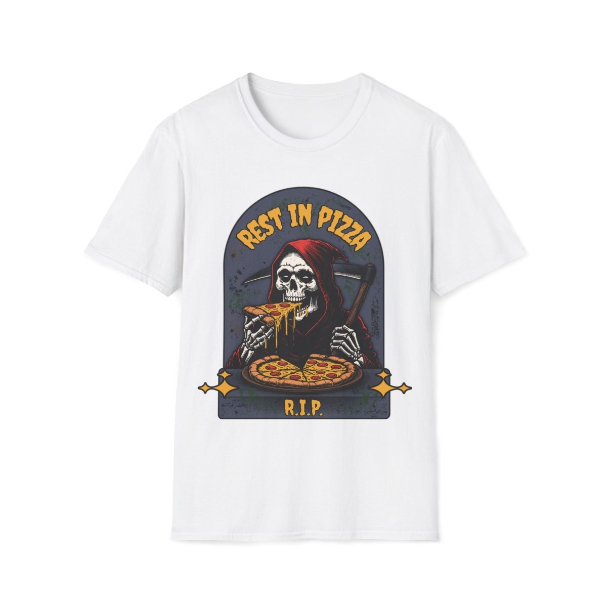 Rest in Pizza Unisex T-Shirt - T - Generates