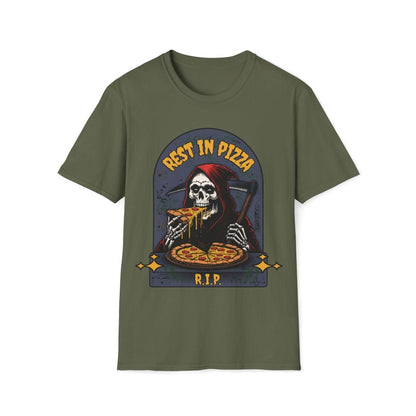 Rest in Pizza Unisex T-Shirt - T - Generates