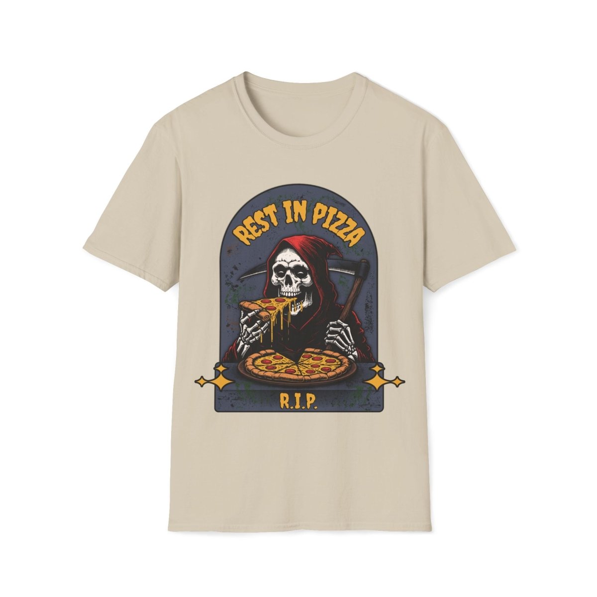 Rest in Pizza Unisex T-Shirt - T - Generates