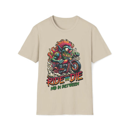 Ride or Die No Inbetween Unisex T-Shirt - T - Generates