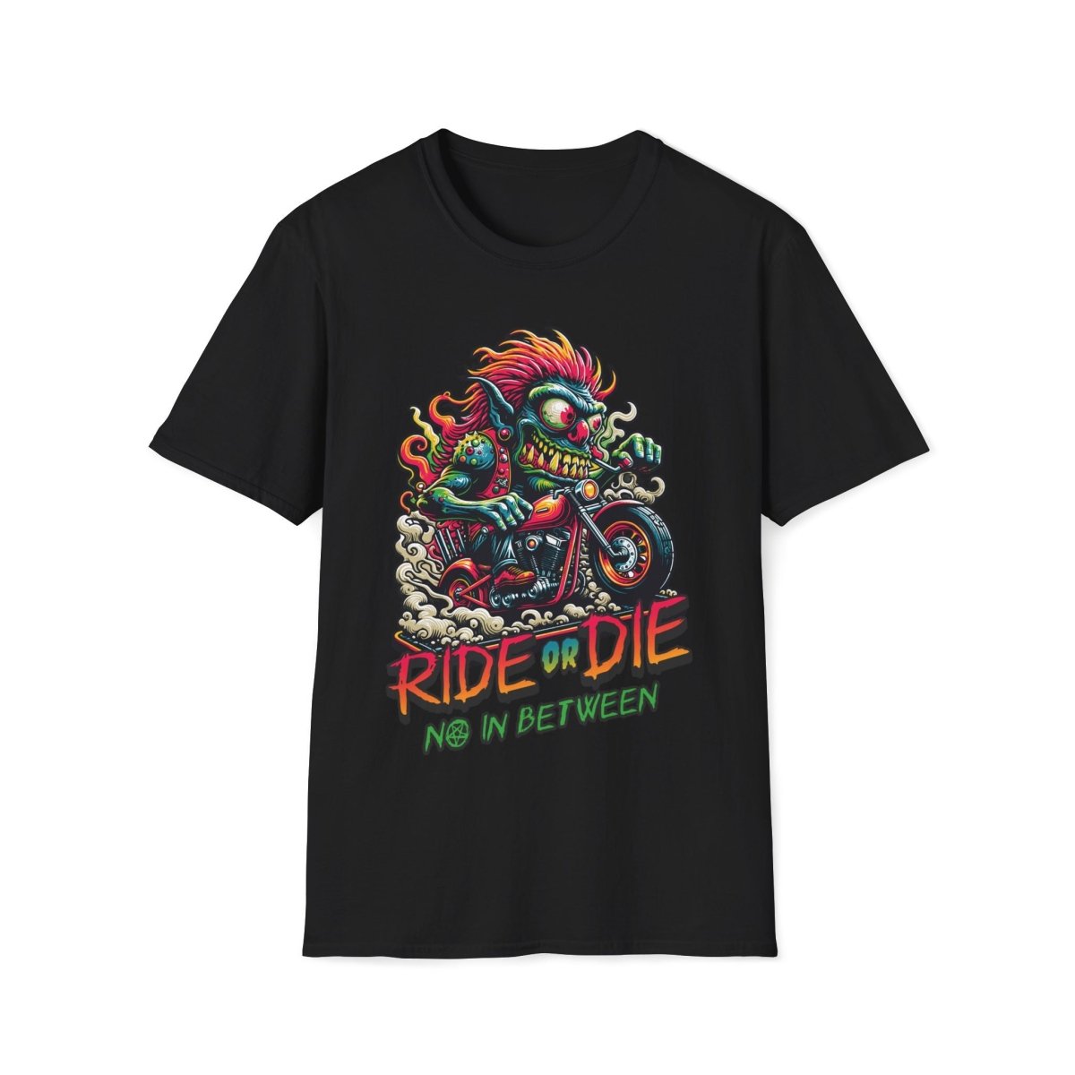 Ride or Die No Inbetween Unisex T-Shirt - T - Generates