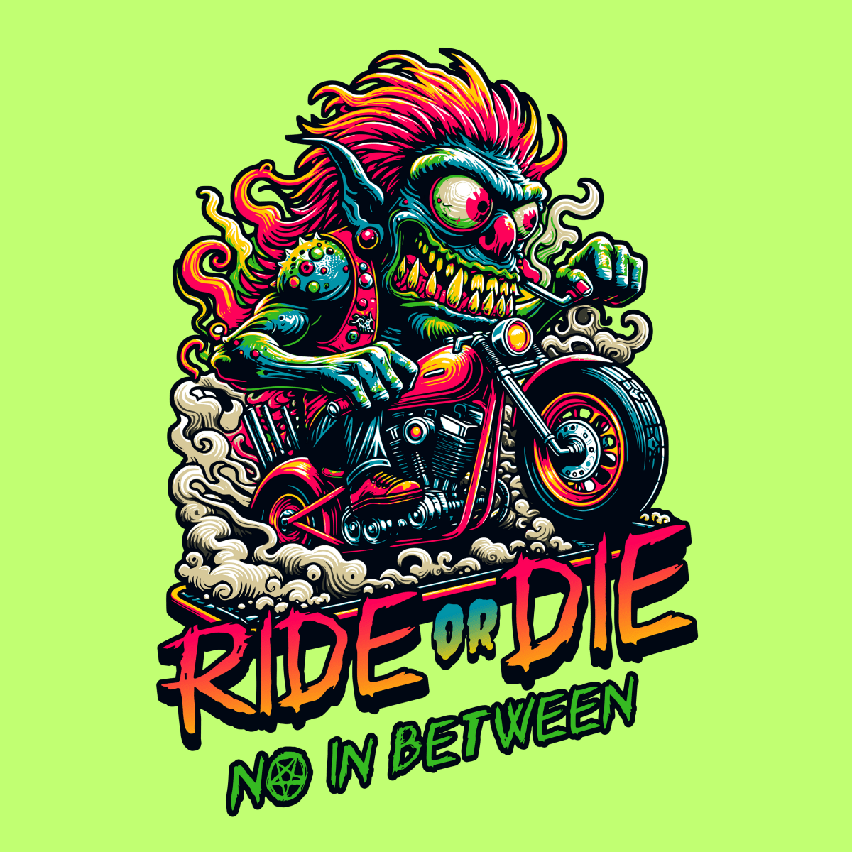 Ride or Die No Inbetween Unisex T-Shirt - T - Generates