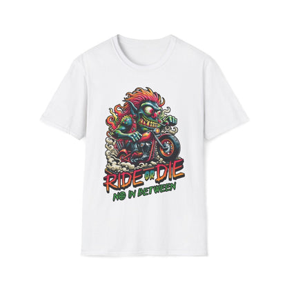 Ride or Die No Inbetween Unisex T-Shirt - T - Generates