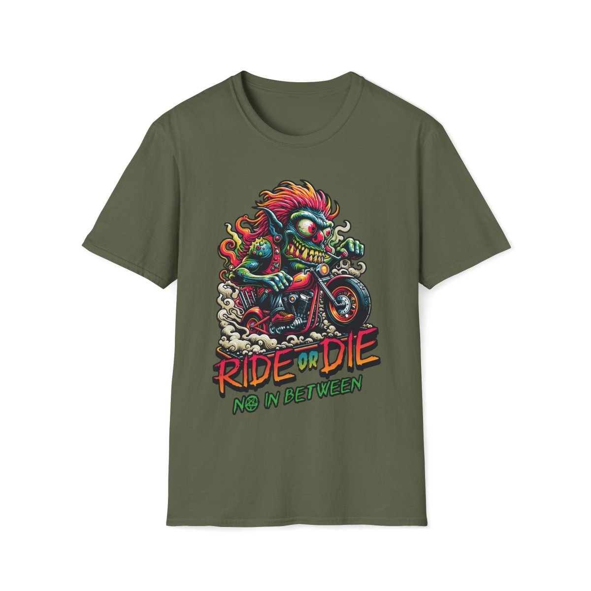 Ride or Die No Inbetween Unisex T-Shirt - T - Generates