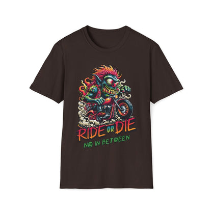 Ride or Die No Inbetween Unisex T-Shirt - T - Generates