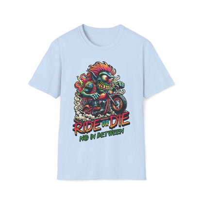 Ride or Die No Inbetween Unisex T-Shirt - T - Generates