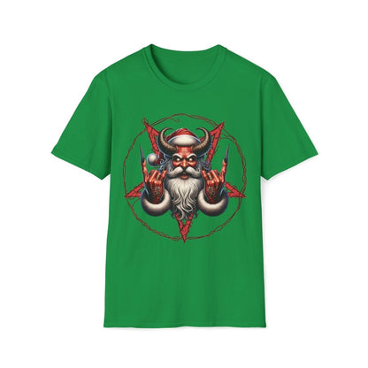 Satanic Santa Hail Santa Christmas Unisex T-Shirt - T - Generates