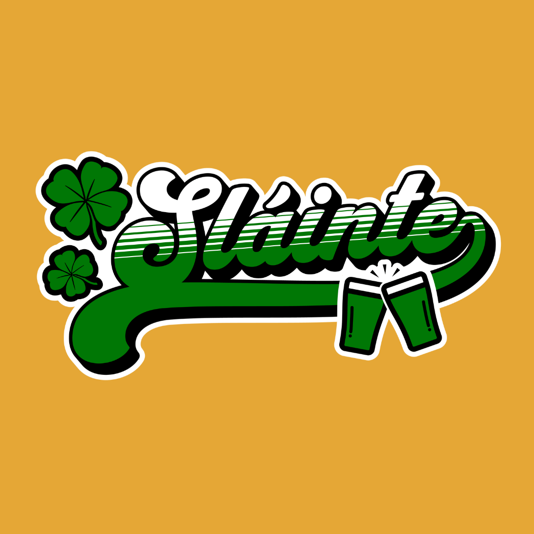 Slainte Cheers Gaelic Toast Saint Patrick's Day Unisex T-Shirt - T - Generates