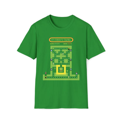 St. Paddy's Crawl 8 - bit Gamer Saint Patrick's Day Unisex T-Shirt - T - Generates