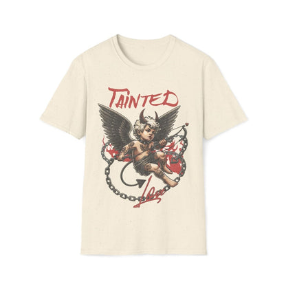 Tainted Love Retro 80's Metal Hair Band Cupid Valentines Day Unisex T-Shirt - T - Generates