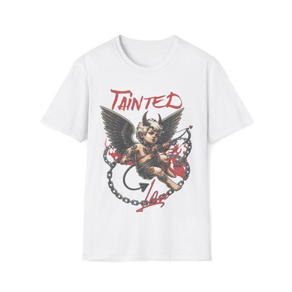 Tainted Love Retro 80's Metal Hair Band Cupid Valentines Day Unisex T-Shirt - T - Generates