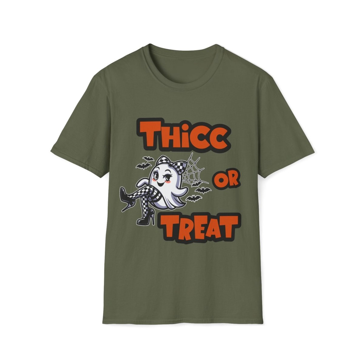 Thicc or Treat Halloween Unisex T-Shirt - T - Generates