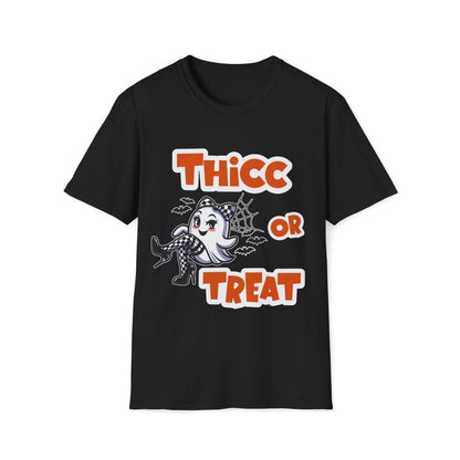 Thicc or Treat Halloween Unisex T-Shirt - T - Generates