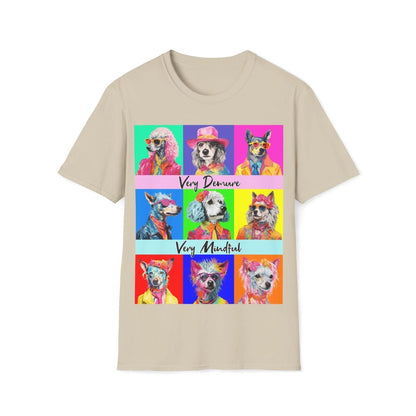 Very Demure Very Mindful Dogs Unisex T-Shirt - T - Generates