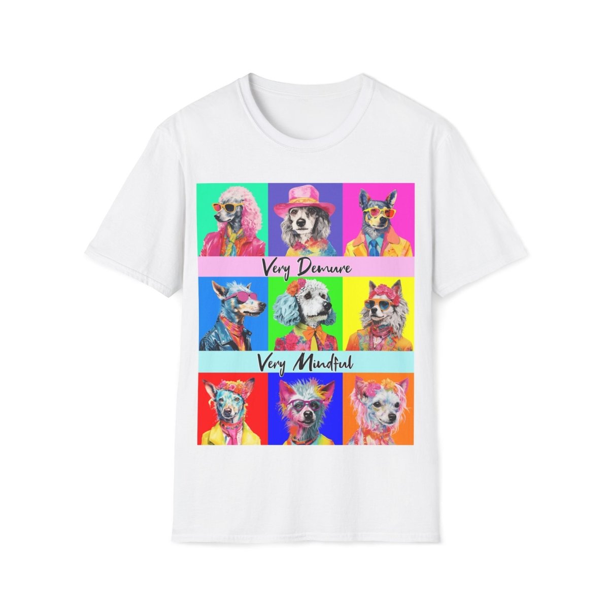 Very Demure Very Mindful Dogs Unisex T-Shirt - T - Generates