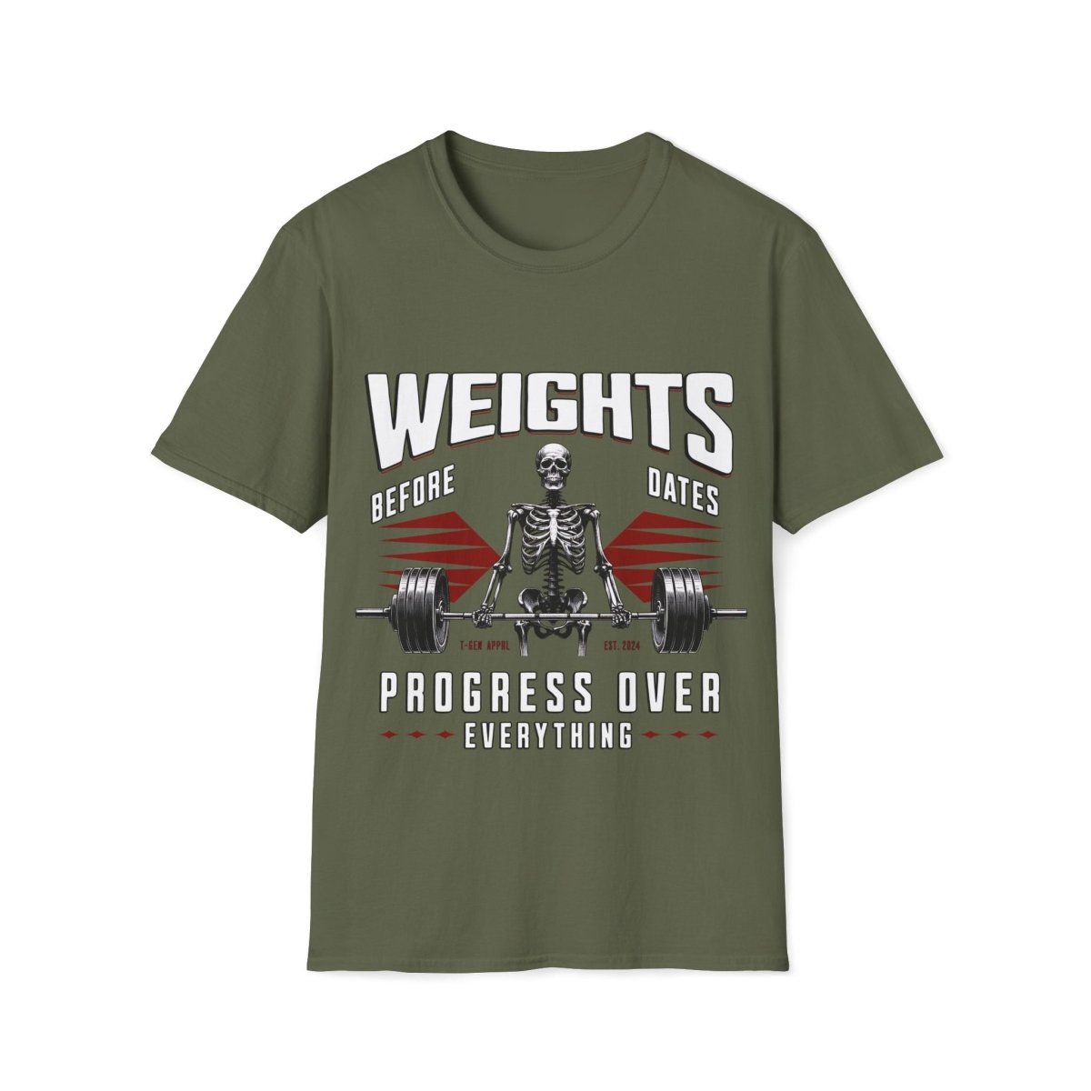 Weights Before Dates Unisex T-Shirt - T - Generates