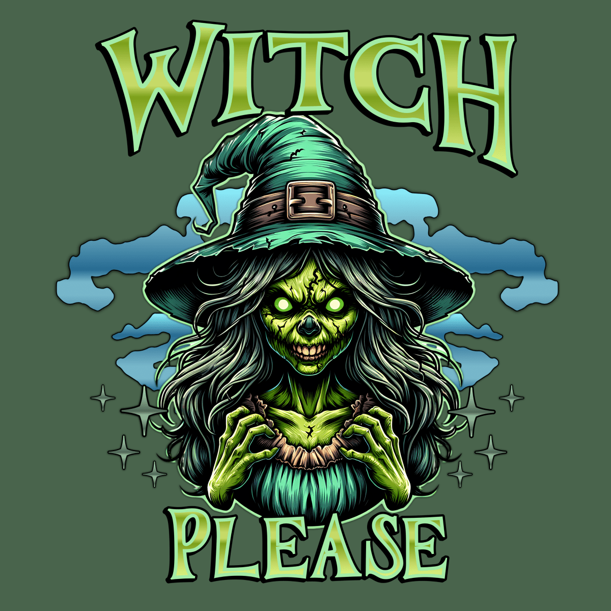 Witch Please Unisex T-Shirt - T - Generates