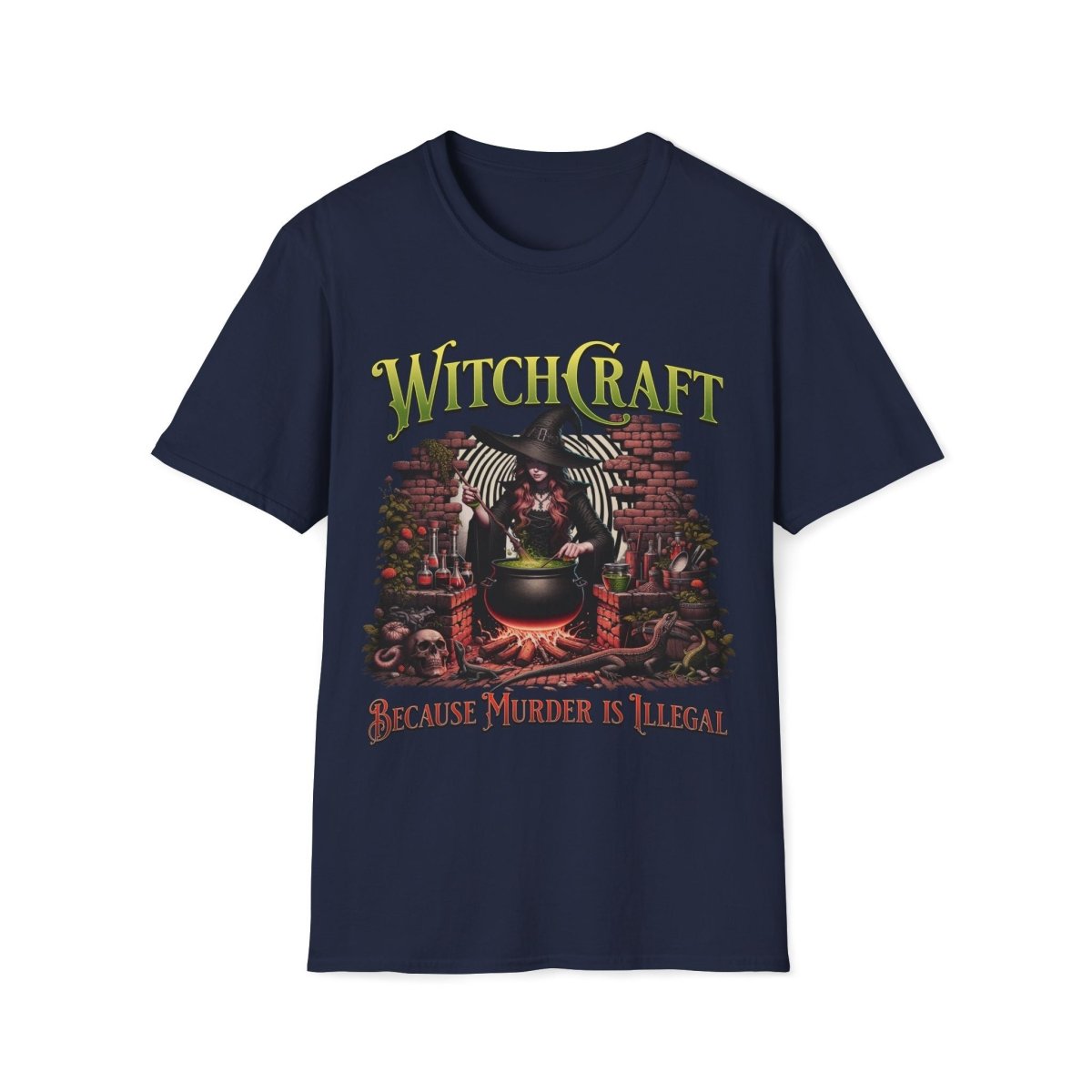 Witchcraft Because Murder Is Illegal Unisex T-Shirt - T - Generates