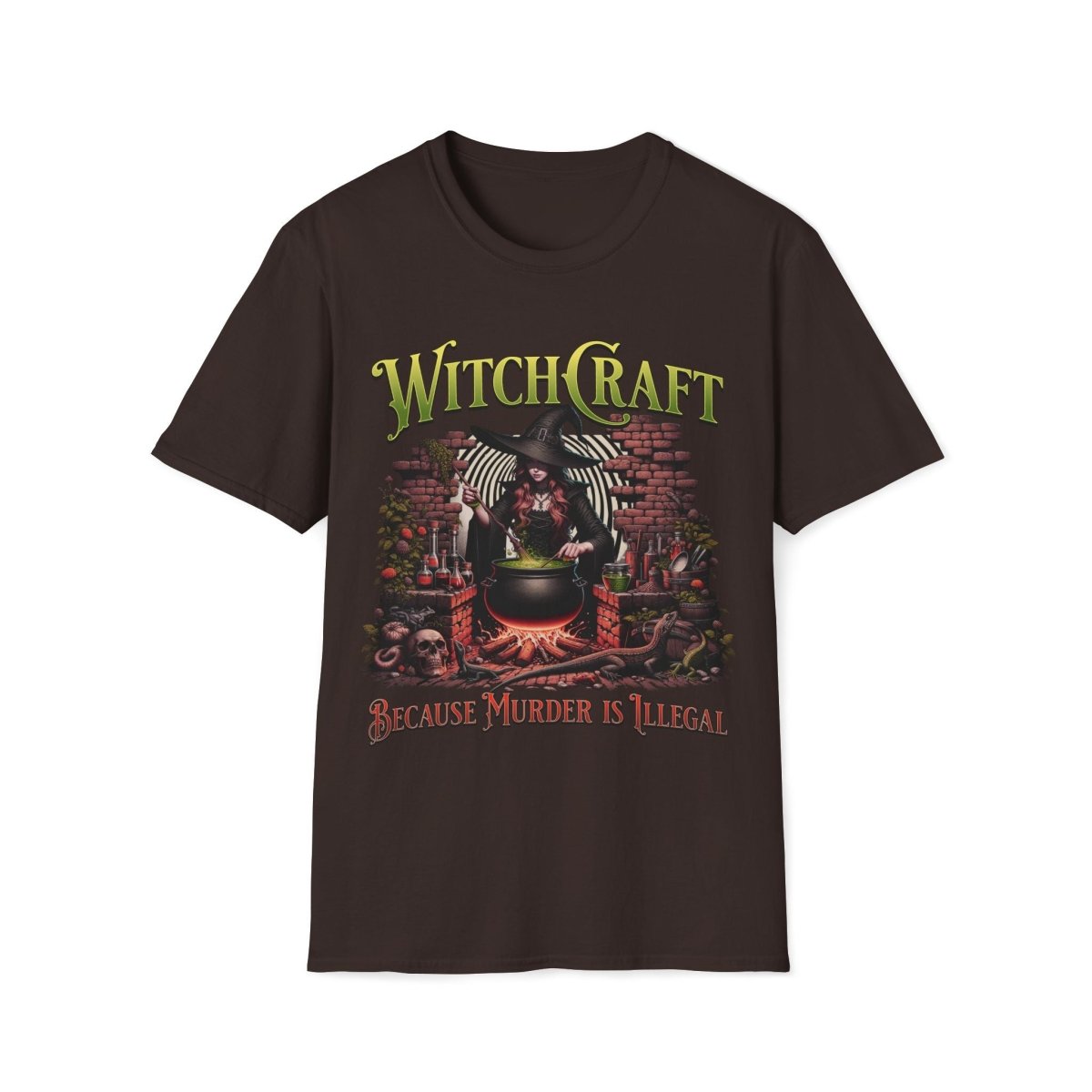 Witchcraft Because Murder Is Illegal Unisex T-Shirt - T - Generates
