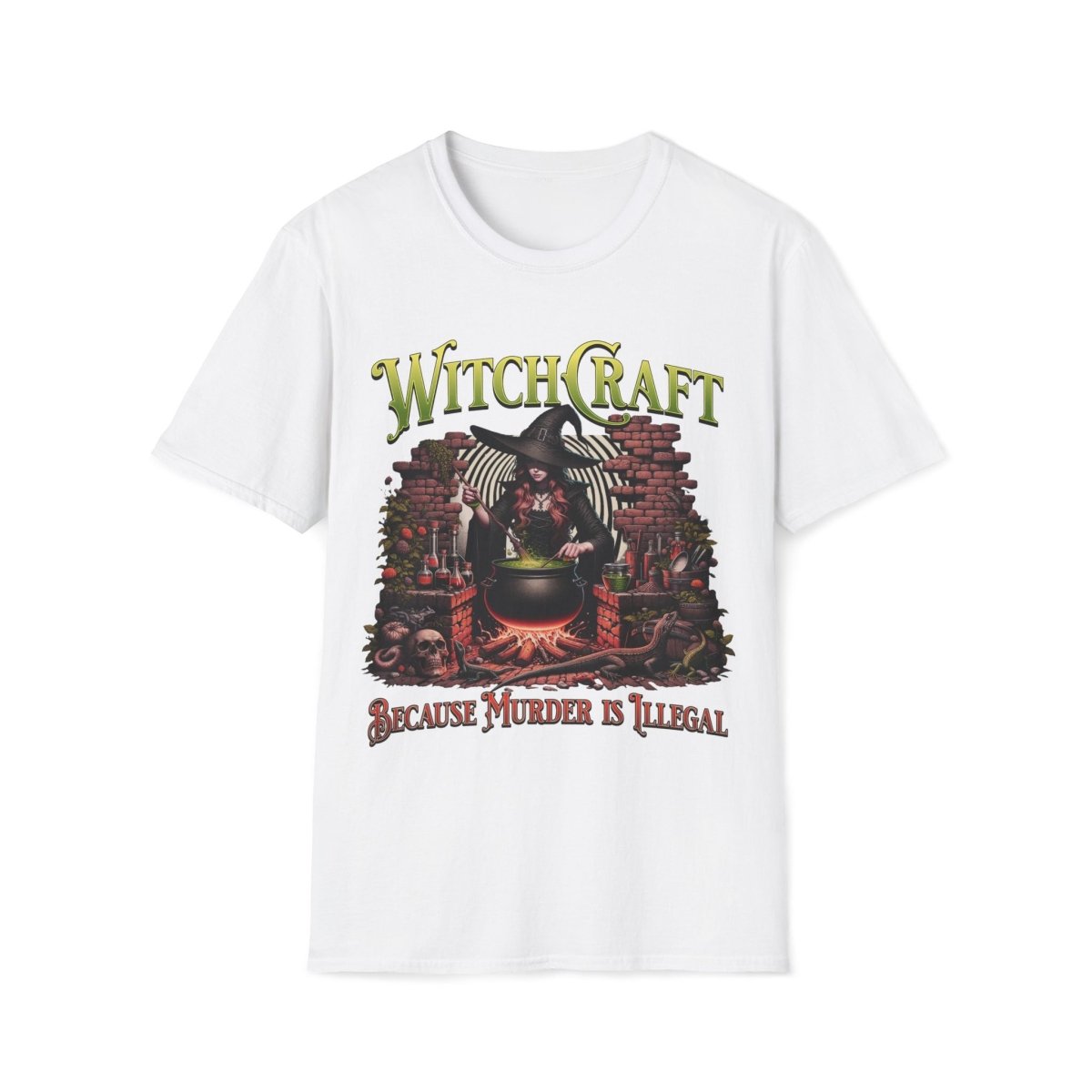 Witchcraft Because Murder Is Illegal Unisex T-Shirt - T - Generates