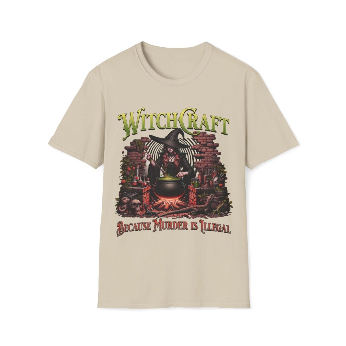 Witchcraft Because Murder Is Illegal Unisex T-Shirt - T - Generates
