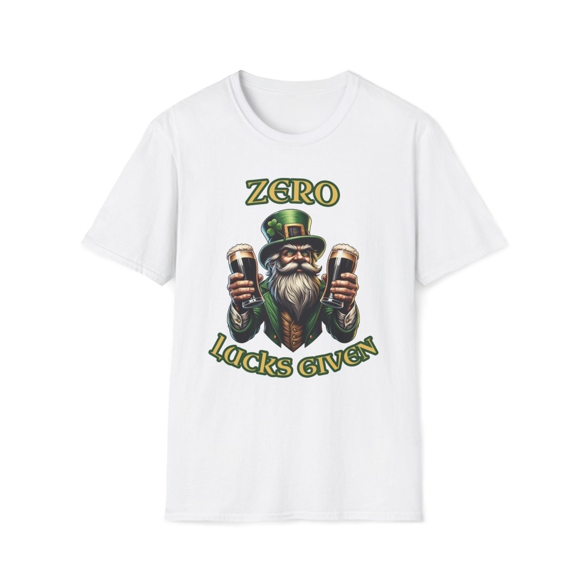 Zero Lucks Given Saint Patrick's Day Unisex T-Shirt - T - Generates