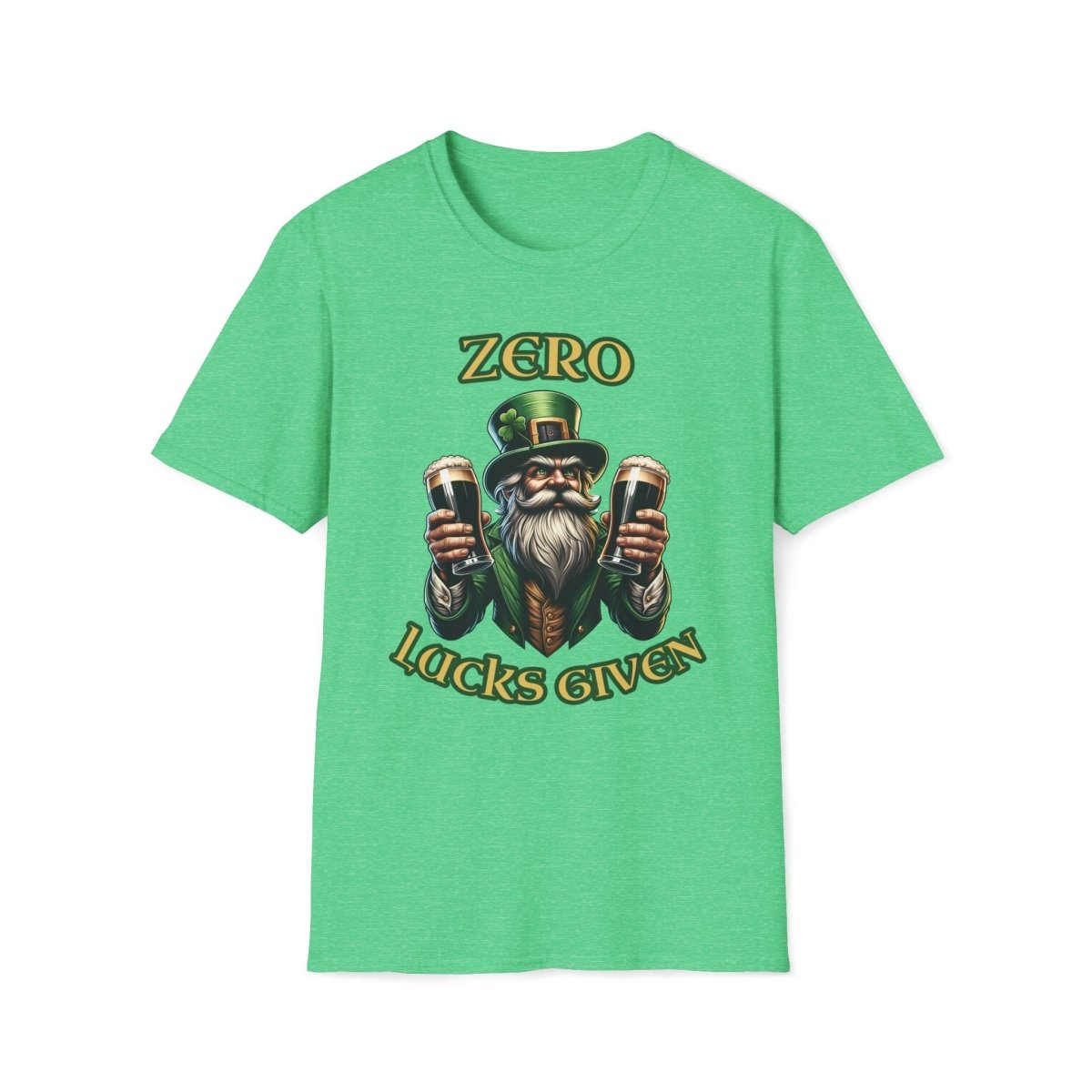 Zero Lucks Given Saint Patrick's Day Unisex T-Shirt - T - Generates